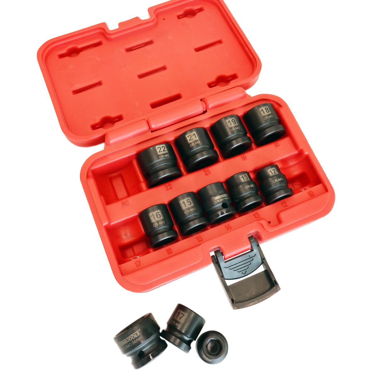 1/2" DR. Impact Socket Set 12 PCS