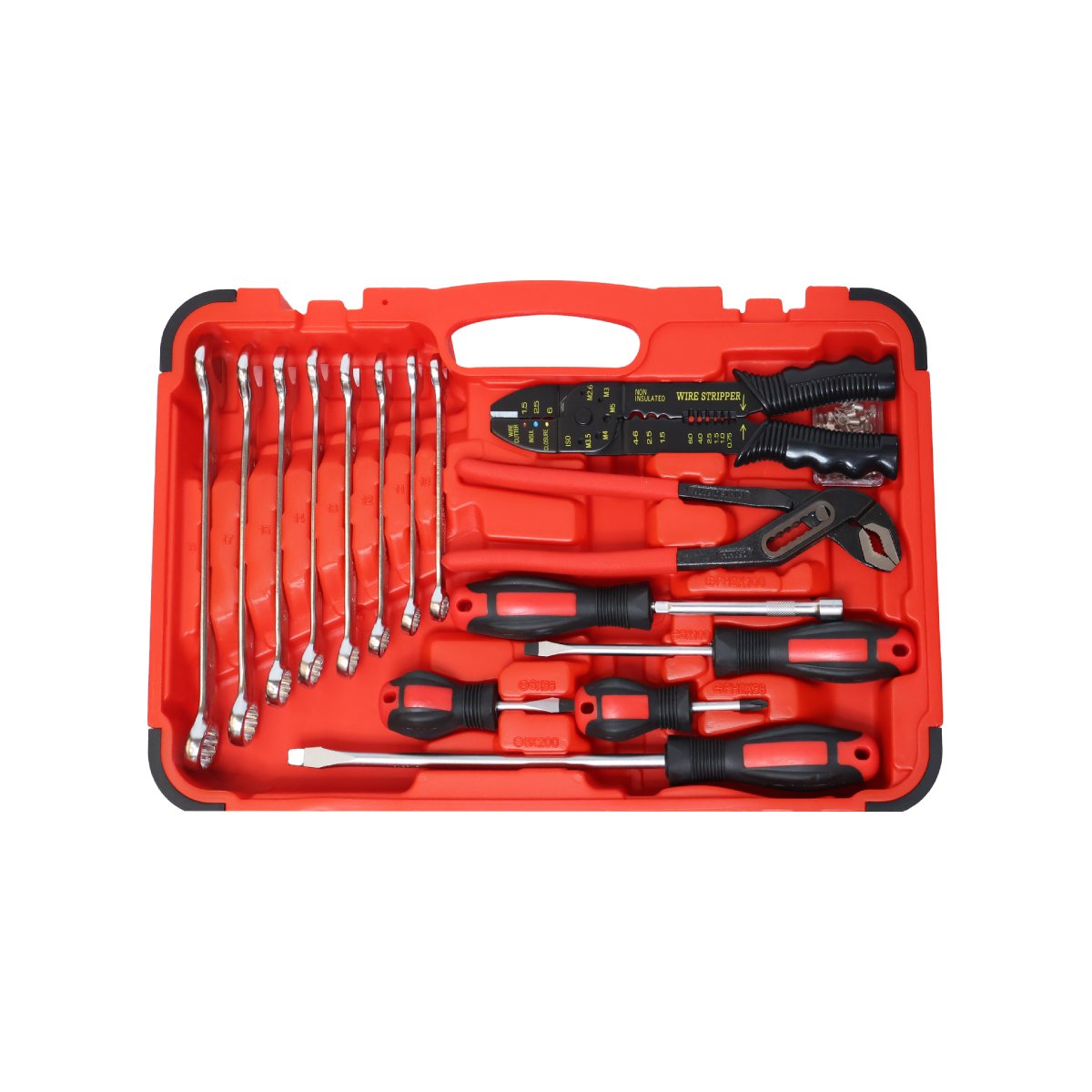 1/4"+1/2" Socket Wrench Set, 107Pcs