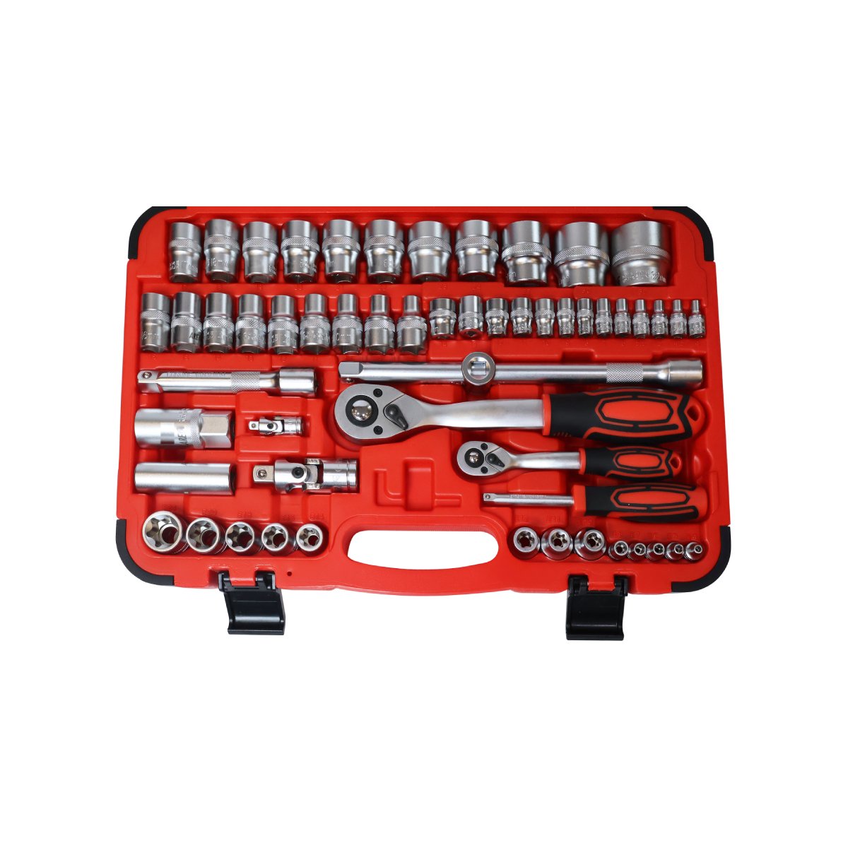 1/4"+1/2" Socket Wrench Set, 110Pcs