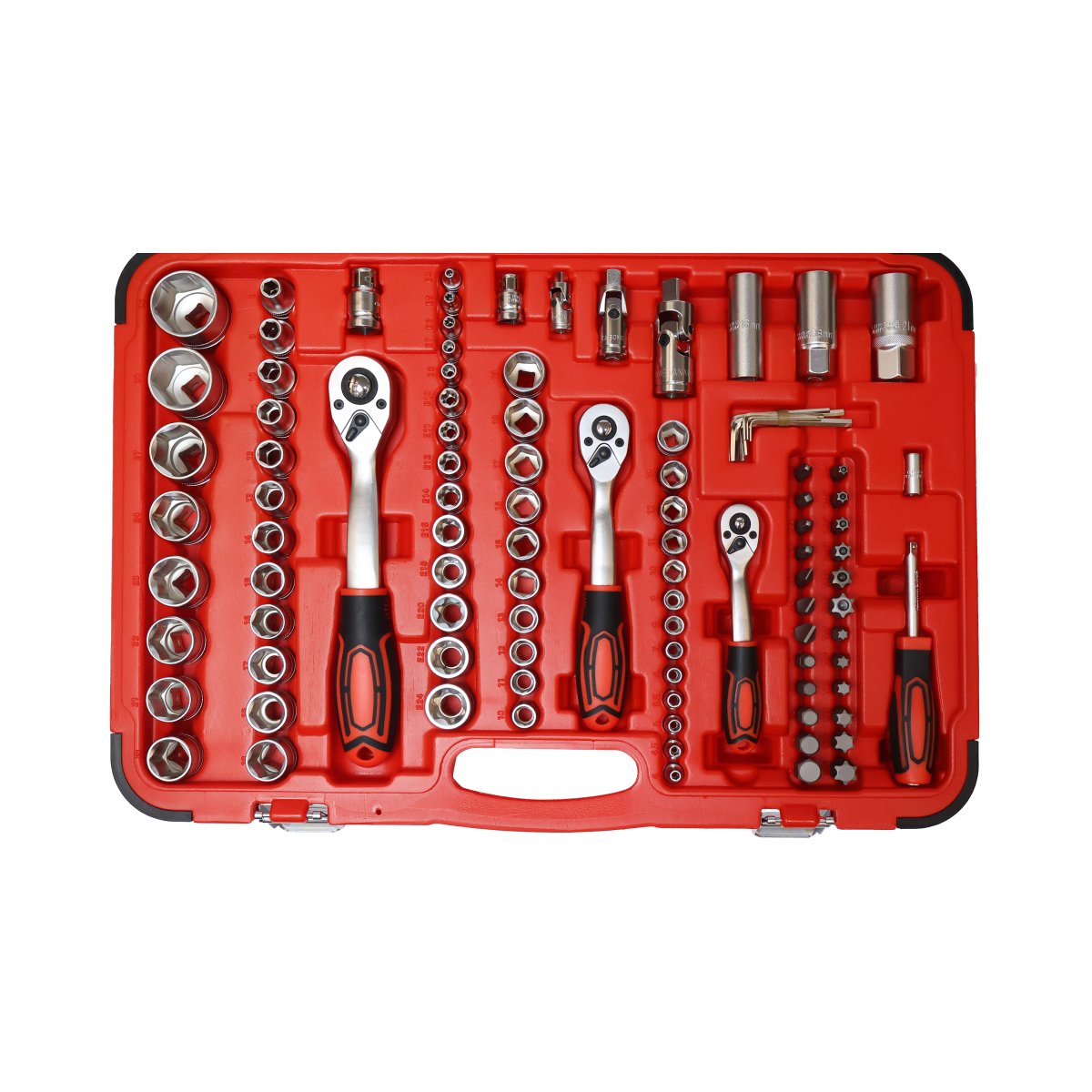 1/4"+1/2" Socket Wrench Set, 176Pcs