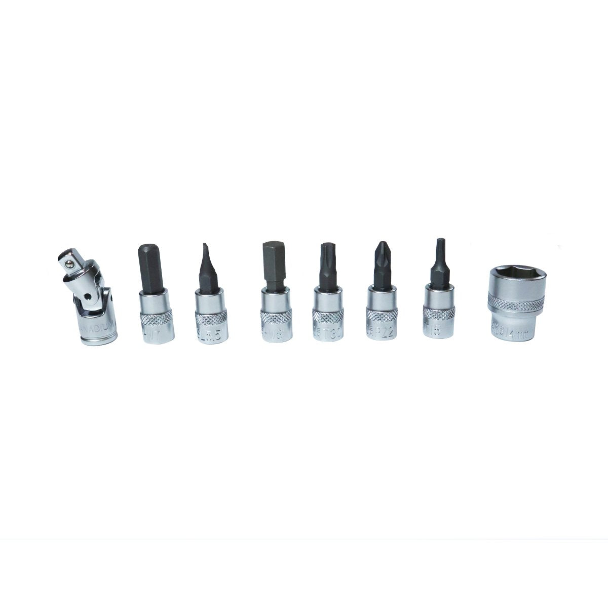 1/4" DR. Socket Wrench Set, 46 Pcs