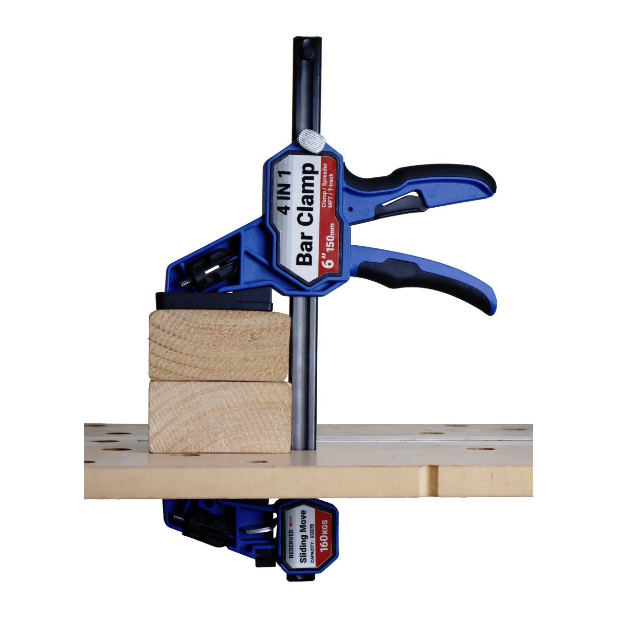 4 In 1 Twin Sliding 6" Bar Clamp