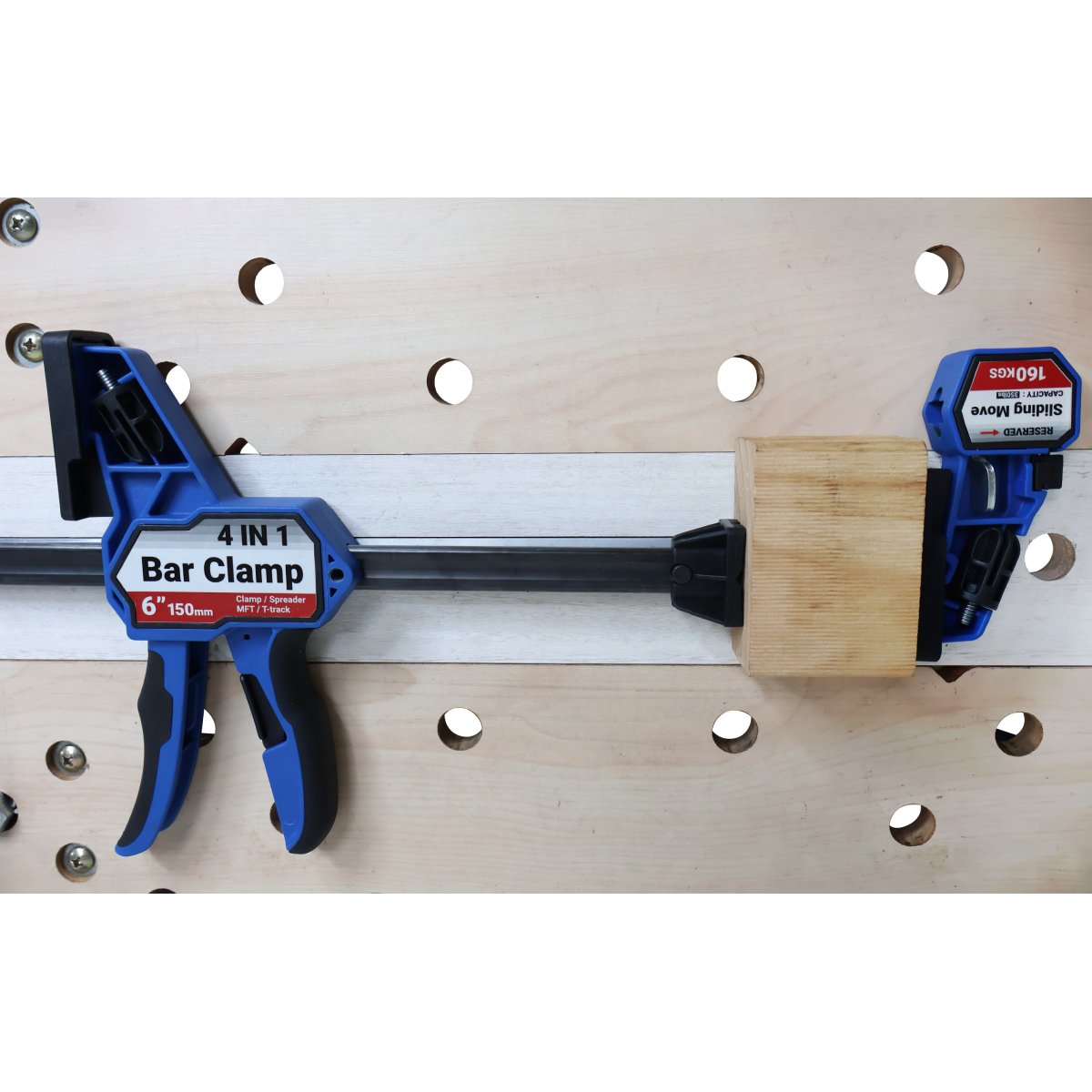 4 In 1 Twin Sliding 6" Bar Clamp