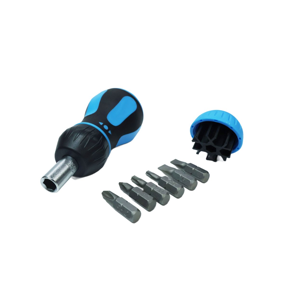 6-in-1 Stubby Multi Screwdriver