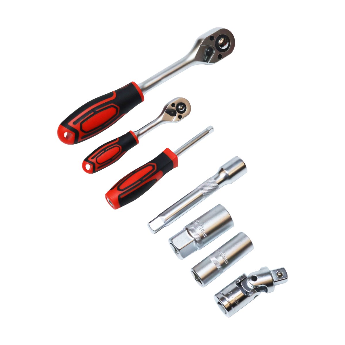1/4" + 1/2" DR. Socket Wrench Set, 94 Pcs