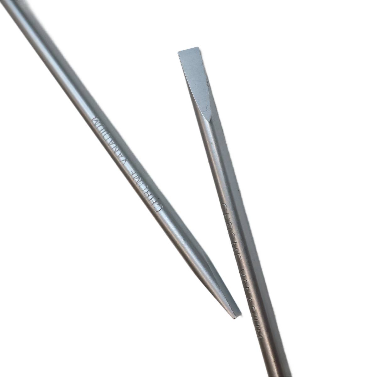 Line Color Slotted Screwdriver Transparent Handle