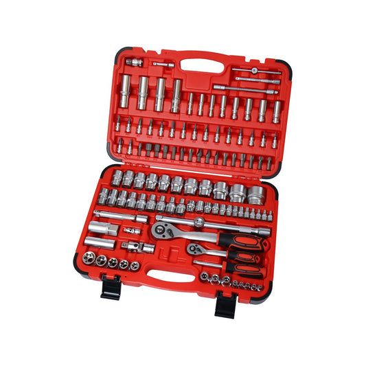 1/4"+1/2" Socket Wrench Set, 110Pcs