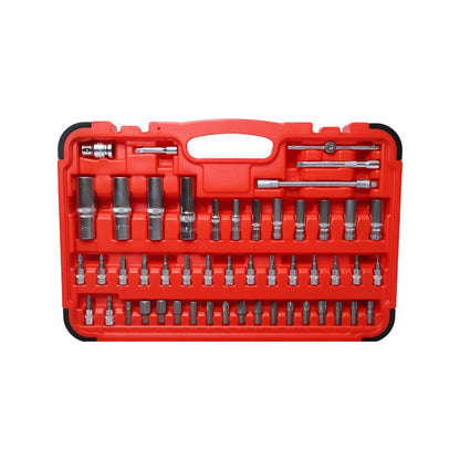 1/4"+1/2" Socket Wrench Set, 110Pcs