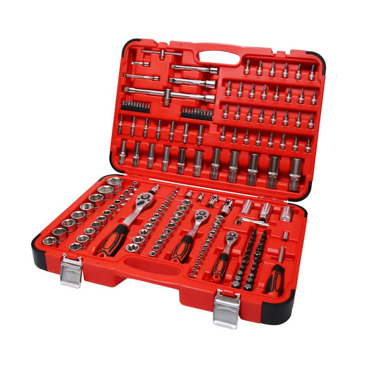 1/4"+1/2" Socket Wrench Set, 176Pcs