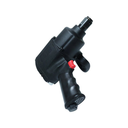 1" Pistol Style Heavy Duty Impact Wrench, 1,800 ft-lbs, Twin Hammer