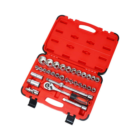 1/2" DR. Socket Set, 32 Pcs