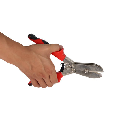 Hand hold the 5-blade duct crimper