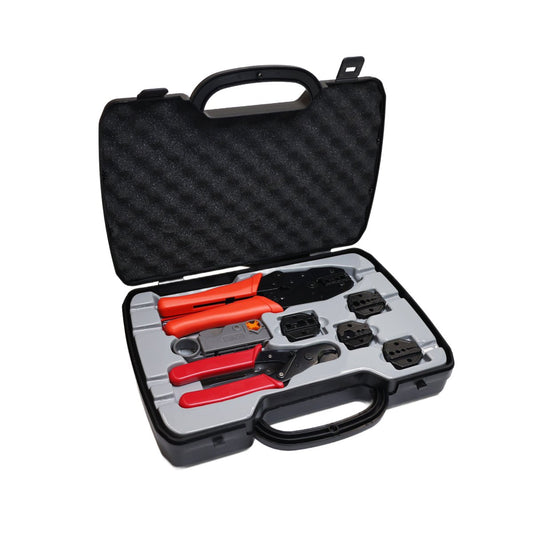 Coax Interchangeable Crimping Tool Kit